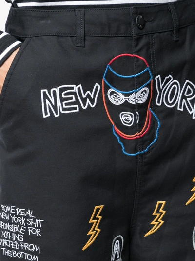 Haculla Nocturnal Woven Cotton Shorts In Black