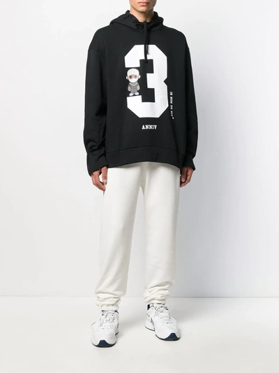 Ih Nom Uh Nit Number 3 Print Hoodie In Black