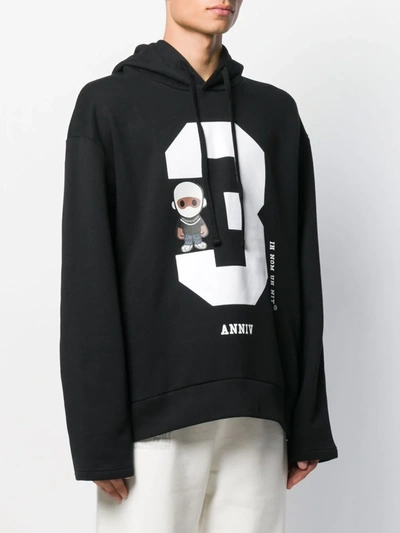 Ih Nom Uh Nit Number 3 Print Hoodie In Black