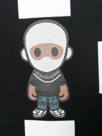 Ih Nom Uh Nit Number 3 Print Hoodie In Black