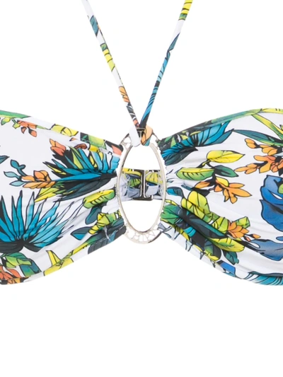 Amir Slama Printed Bikini In White