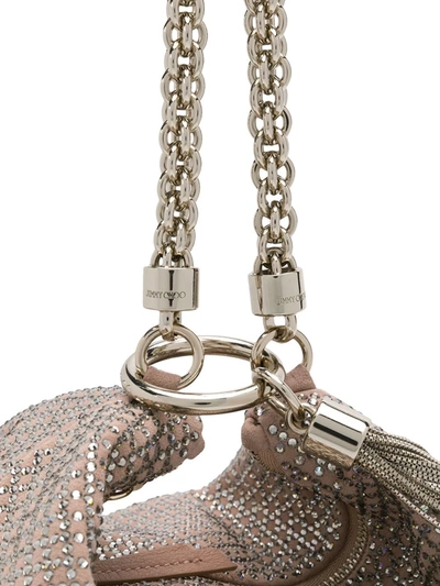 Jimmy Choo Callie Clutch In Neutrals