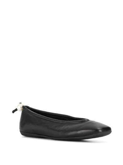 Shop Nicholas Kirkwood Delfi Ballerina Shoes 5mm In Black