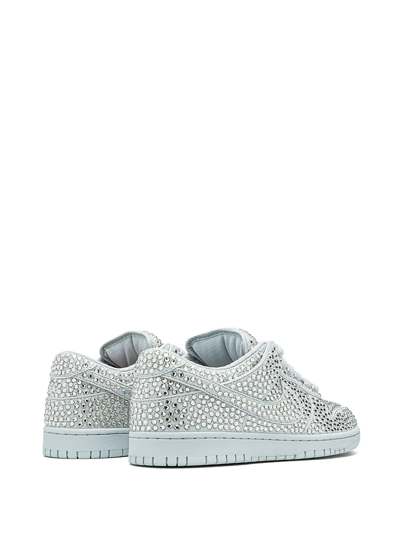 Shop Nike X Cactus Plant Flea Market Dunk Low "swarovski Crystals" Sneakers In White