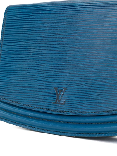 Pre-owned Louis Vuitton 1991  Tilsitt Belt Bag In Blue