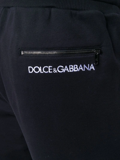 Shop Dolce & Gabbana Tracksuit Trousers In Black