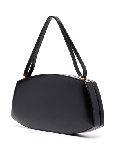 Shop Jil Sander Medium Taos Case Bag In Black