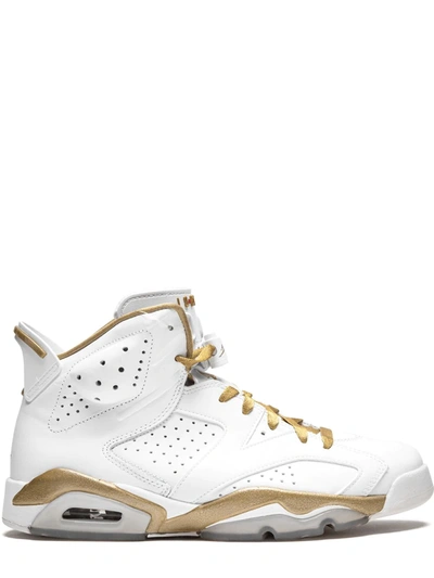 Shop Jordan Air  Golden Moment Pack Sneakers In White
