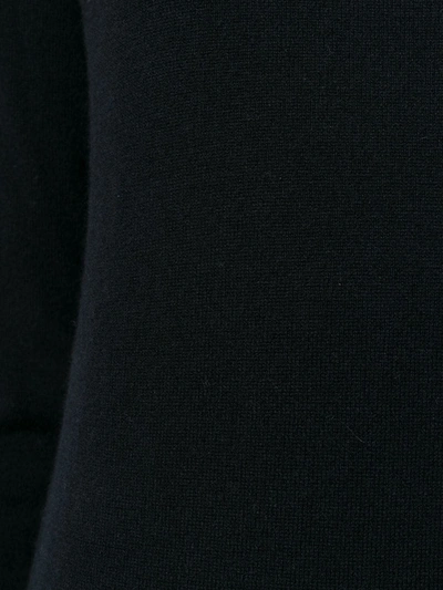 Shop N•peal Cashmere Round Neck Jumper In Black