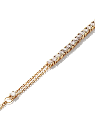 Shop Alinka 18kt Yellow Gold Riviera Diamond Necklace