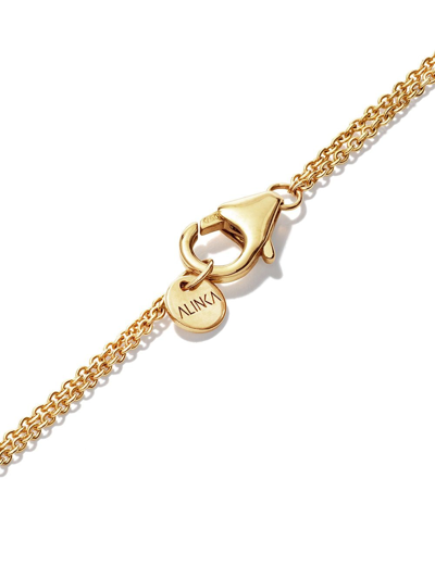 Shop Alinka 18kt Yellow Gold Riviera Diamond Necklace