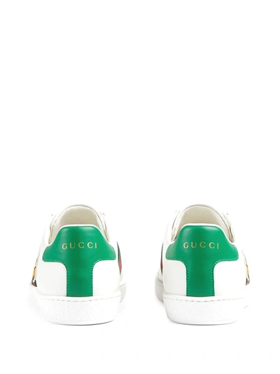 Shop Gucci X Disney Ace Sneakers In White