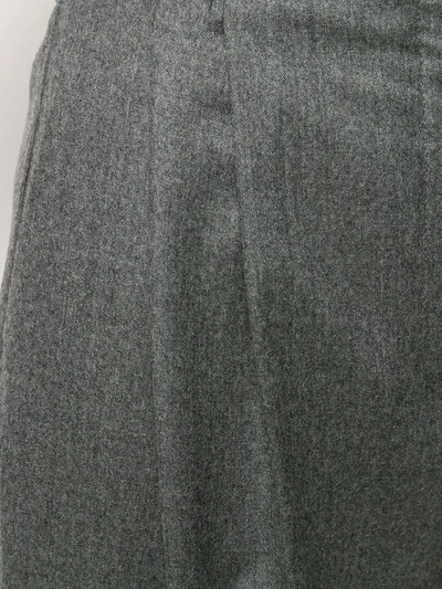 Stella Mccartney Cropped Tailored Trousers In Grey