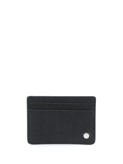 Shop Orciani Textured-leather Cardholder In Black