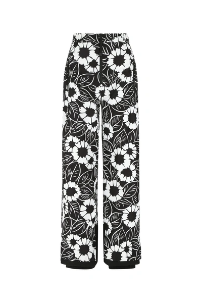Shop Prada Printed Polyester Pant Nd  Donna S