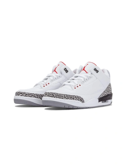 Jordan Air  3 Retro "white Cement '88 (2013)" Sneakers In White
