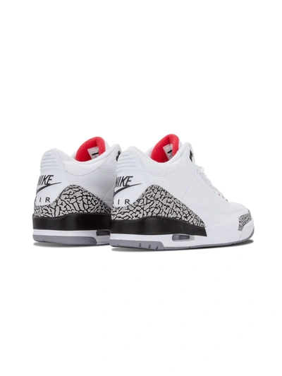Jordan Air  3 Retro "white Cement '88 (2013)" Sneakers In White