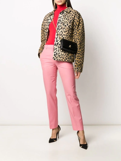 Shop Givenchy Tailored Trousers In Pink