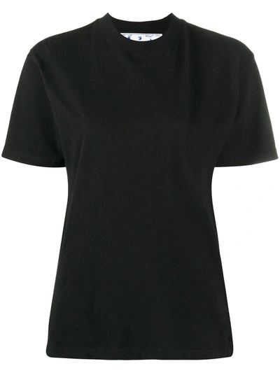 Shop Off-white Arrows Motif Crew-neck T-shirt In Black