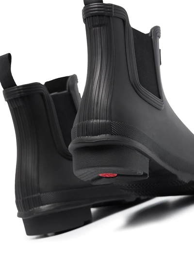 Hunter 'original' Waterproof Chelsea Rain Boot In Black