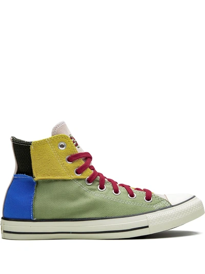Shop Converse Chuck Taylor All Star "bhm 2020" Sneakers In Green