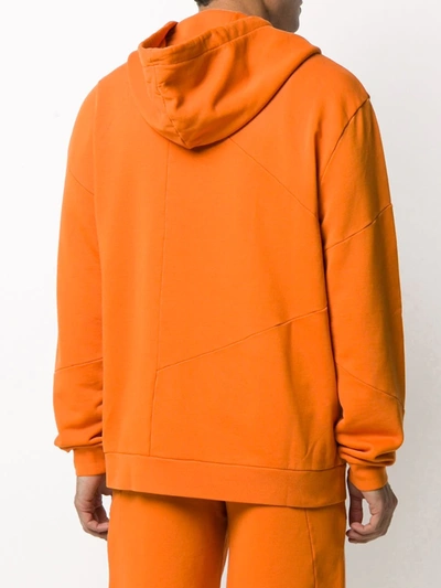 Shop Retrosuperfuture X Dc Deconstructed Hoodie In Orange