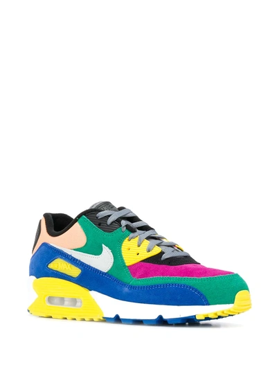 strijd timer Rimpels Nike Air Max 90 Viotech Suede Panelled Trainers In Viotech Green | ModeSens