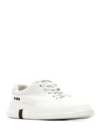 Shop Osklen Hybrid Leather Sneakers In Neutrals