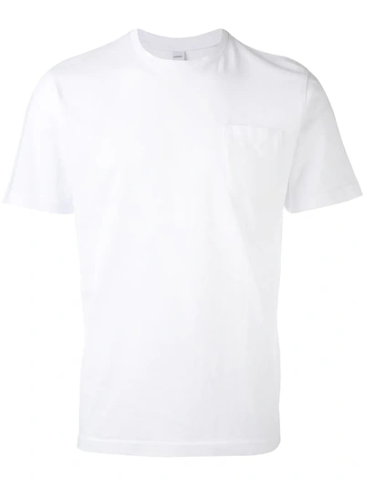Shop Aspesi Patch Pocket T-shirt In White