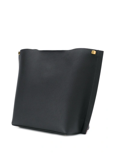 Shop Valentino Vchain Tote Bag In Black