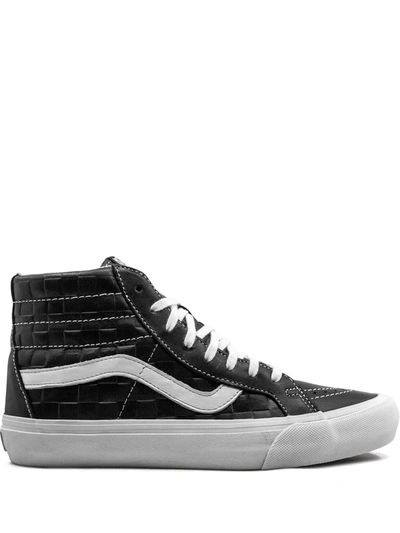 Shop Vans Sk8 Hi Reissue 6 Sneakers In Black