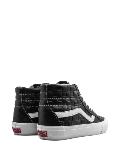 Shop Vans Sk8 Hi Reissue 6 Sneakers In Black