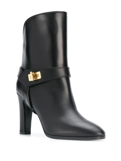 Shop Givenchy Eden Ankle Boots In Black