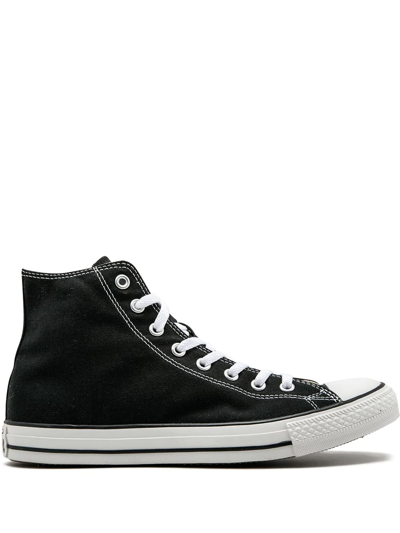 Shop Converse Chuck Taylor All Star Hi "black" Sneakers