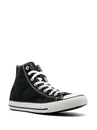 Converse Chuck Taylor All Star Hi "black" Sneakers In Black