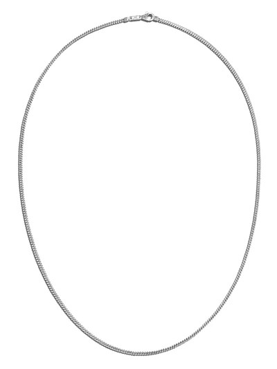 Shop John Hardy Curb Chain 2.1mm Necklace In Silver