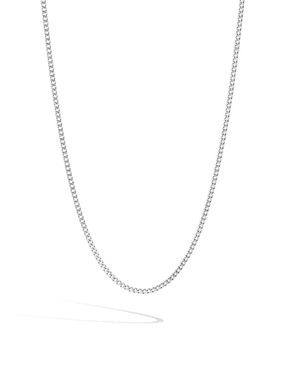 Shop John Hardy Curb Chain 2.1mm Necklace In Silver