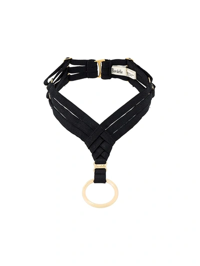 Shop Bordelle 'asobi' Collar In Black