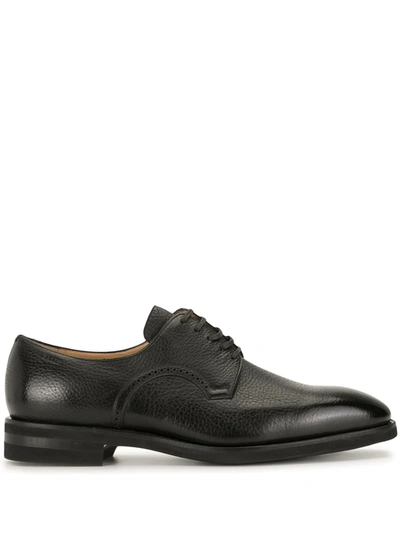 Shop Bally Scrivani Derby Shoes In Black