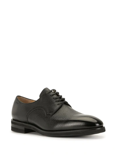 Shop Bally Scrivani Derby Shoes In Black