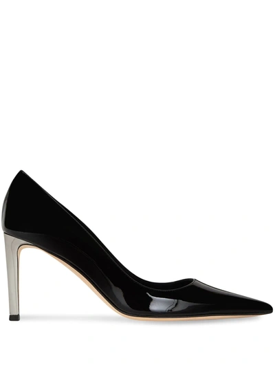 Shop Giuseppe Zanotti Alexandra Patent Leather Pumps In Black