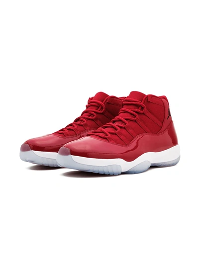 Shop Jordan Air  11 Retro "win Like 96" Sneakers In Red