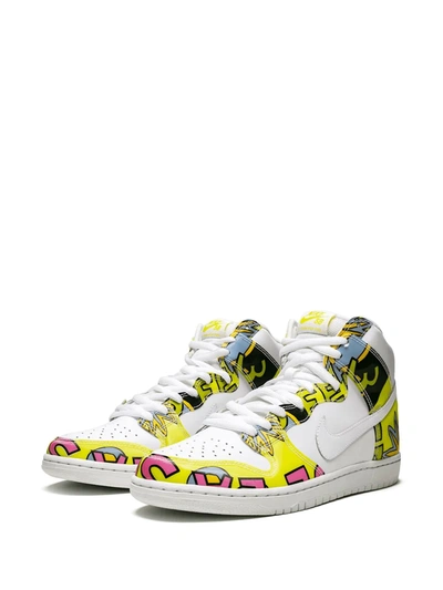 Shop Nike Dunk "de La Soul" Sneakers In White