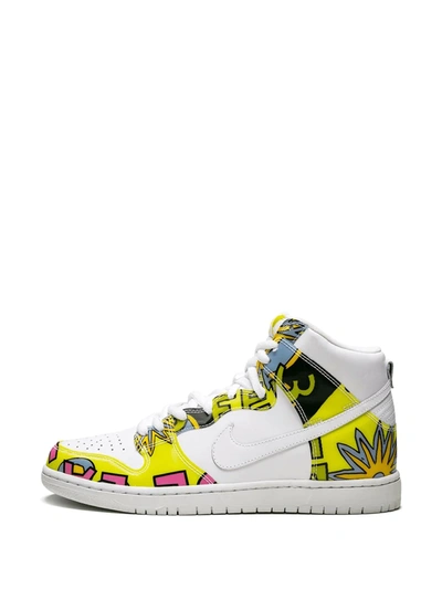 Shop Nike Dunk "de La Soul" Sneakers In White