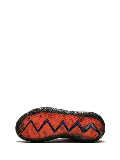 Nike Kyrie 4 Tv Pe 1 "day Of The Dead" Sneakers In Orange