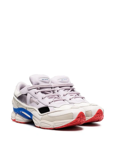 Shop Adidas Originals X Raf Simons Ozweego Sneakers With Socks In White