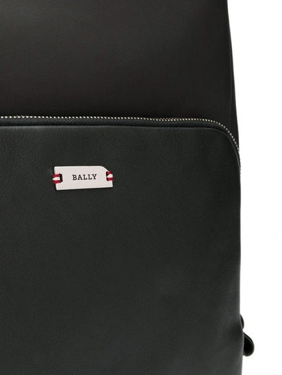 Shop Bally Veltan Backpack In Black