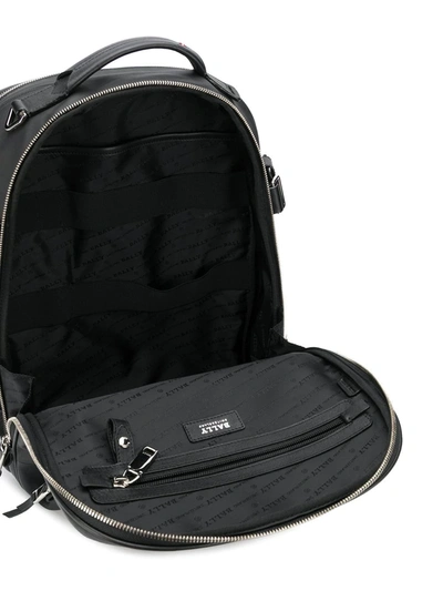 Shop Bally Veltan Backpack In Black