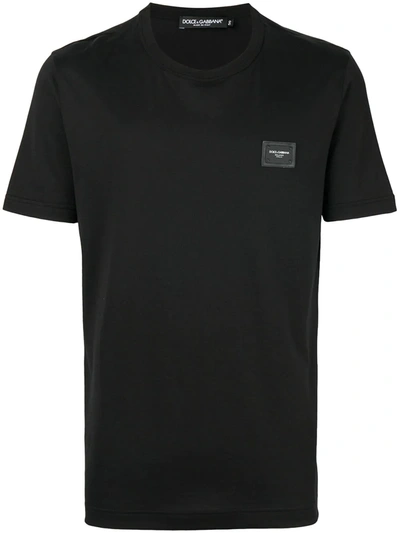 Shop Dolce & Gabbana Crew-neck T-shirt In Black