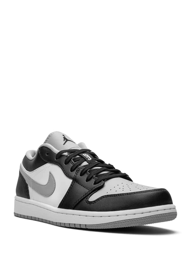 Shop Jordan Air  1 Low "light Smoke Grey" Sneakers In Black